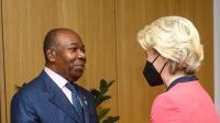 Ali Bongo échange avec la présidente de la commission de l’Union Européenne
