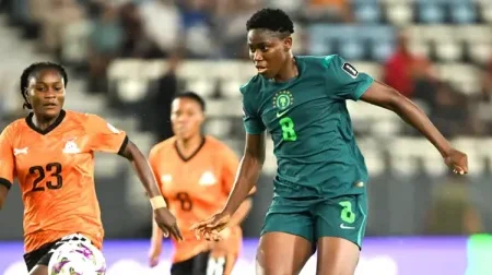 CAN féminine 2026&nbsp;: le Nigeria résiste à dix et relance sa campagne face à la Zambie
