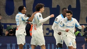 Ligue 1&nbsp;: L’OM enchaîne face au RC Lens, Aubameyang toujours remplaçant