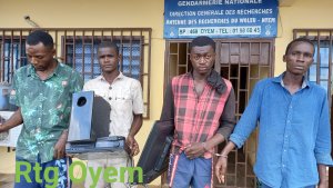 Insécurité&nbsp;: 4 malfrats multirécidivistes qui semaient la terreur à Oyem appréhendés par la DGR