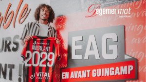 Ligue 2&nbsp;: Teddy Averlant pose ses valises à Guingamp jusqu’en 2029&nbsp;!