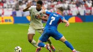 Euro 2024&nbsp;: l’Angleterre se fait peur face à la Slovaquie mais valide son ticket pour les quarts