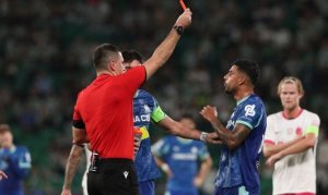 LDC UEFA&nbsp;: Aubameyang furieux contre l’arbitrage après la déroute de l’OM face au Sporting CP