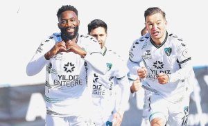 Turquie – Ligue 2&nbsp;: Aaron Appindangoye buteur et sauveur de Kocaelispor