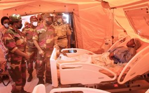 Ali Bongo s’assure de l’effectivité de l’hôpital médico-chirurgical de campagne de Makokou