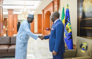 Le représentant spécial du secrétaire général de l’ONU pour l’Afrique centrale chez Ali Bongo