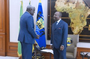 Ali Bongo échange avec le président de la commission de l’Union Africaine