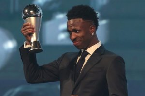 Prix The Best FIFA 2024&nbsp;: Vinicius Junior vainqueur chez les hommes