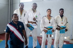 ASSCTG domine le tournoi fédéral seniors individuels de la fédération gabonaise de judo