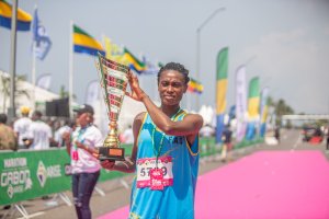 Marathon du Gabon&nbsp;: Chancia Mimbale s’offre un second sacre à 