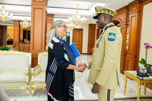 Oligui Nguema rencontre la coordinatrice des Nations Unies pour des discussions fructueuses