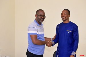 Kurt-Ferry Ogouenkero Apogagno Agathon réélu à la tête de la ligue de natation de l’Ogooué-Maritime