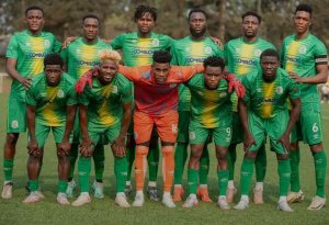 Amical&nbsp;: l’AS Mangasport corrige le FC 105 grâce à un triplé de Malick Evouna