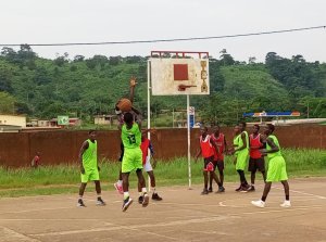 Espoir BBC, champion de la phase aller du championnat de basket-ball de la Nyanga