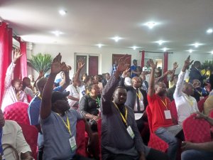 Linafp&nbsp;: Unique candidat, Brice Mbika Ndjambou réélu par ses pairs pour un 3e mandat