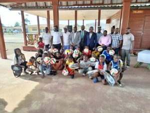 Anicet Claude Mbina prend les commandes de la 9e ligue de volleyball du Gabon