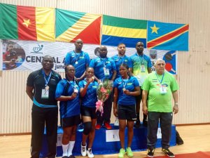 Le Gabon brille aux championnats d’Afrique centrale de tennis de table à Yaoundé